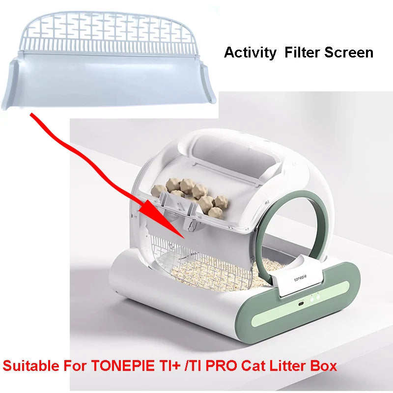Replacement Filter Kit for TONEPIE TI PRO & TI+ Automatic Cat Litter Box