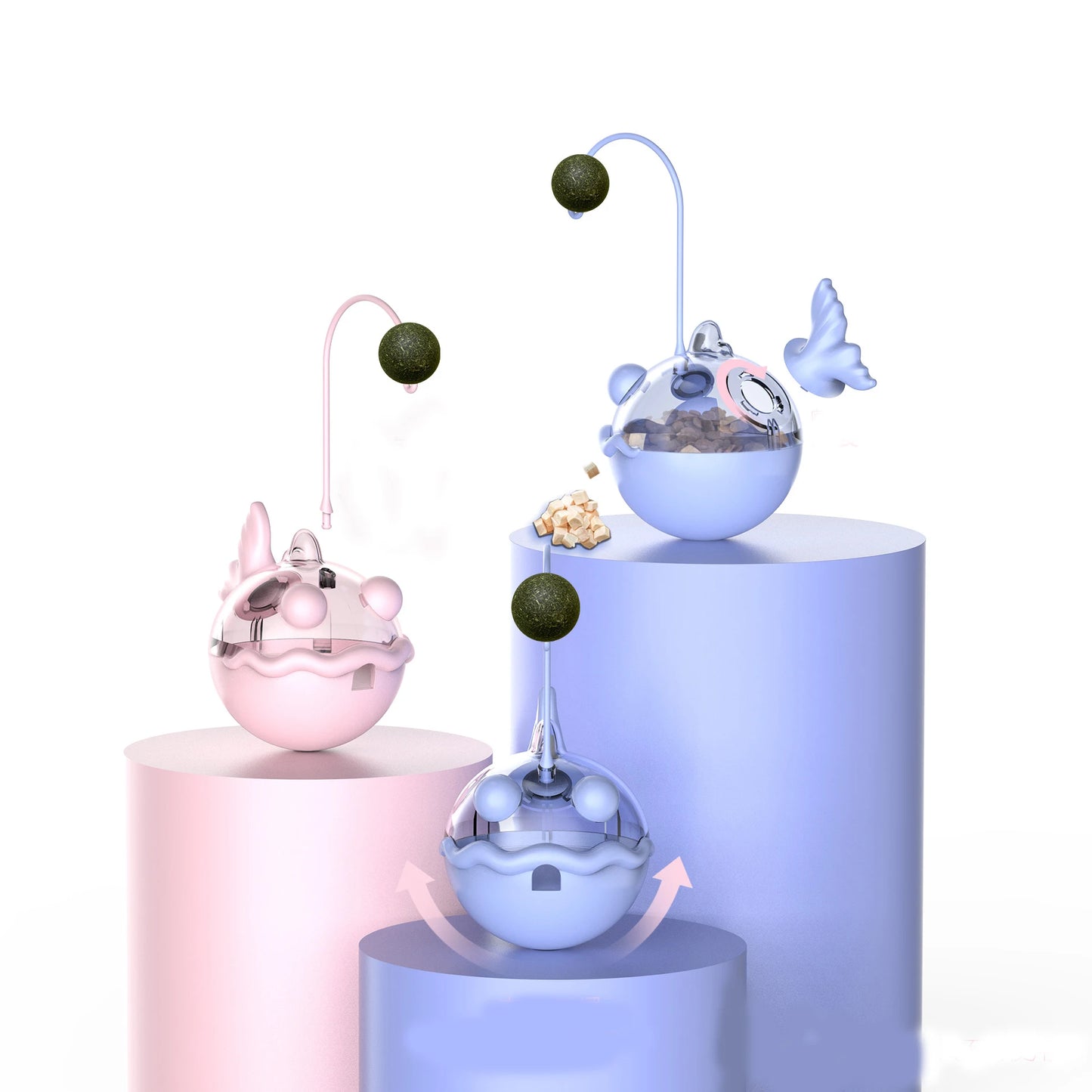 Anglerfish Tumbler Cat Toy