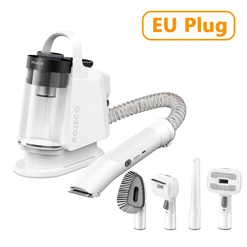 5-in-1 Pet Grooming Vacuum Kit — Smart Touch, 3-Speed Suction for Cats & Dogs