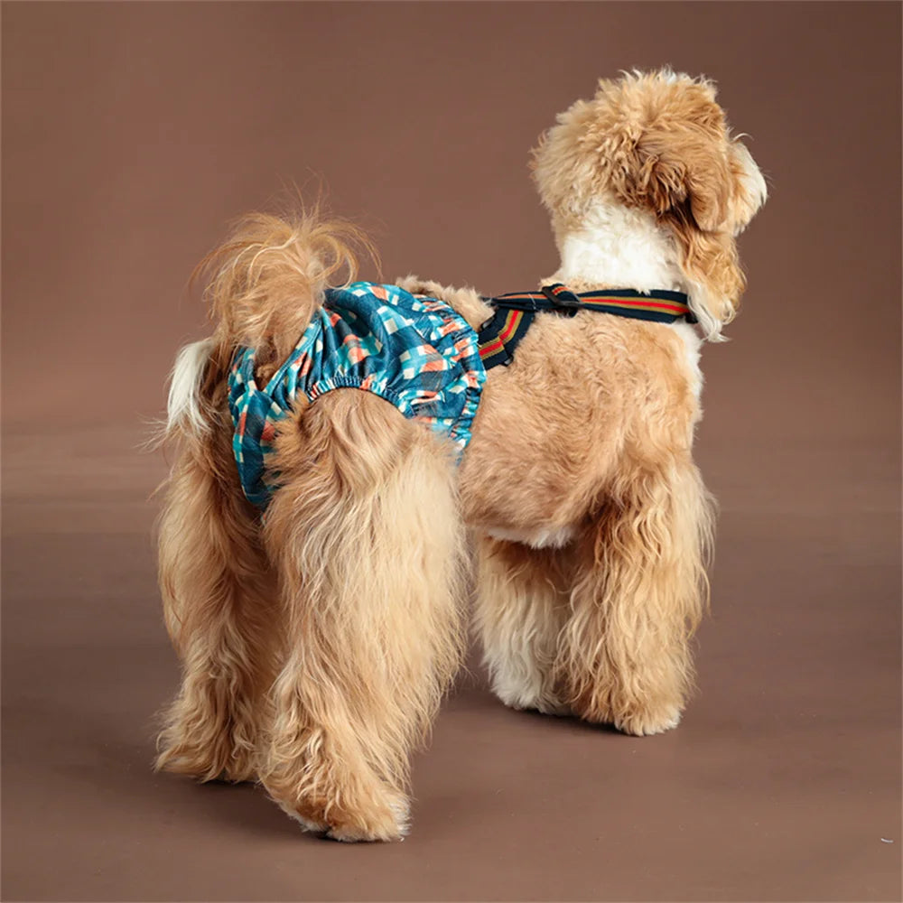 Reusable Washable Dog Sanitary Shorts for Female Dogs