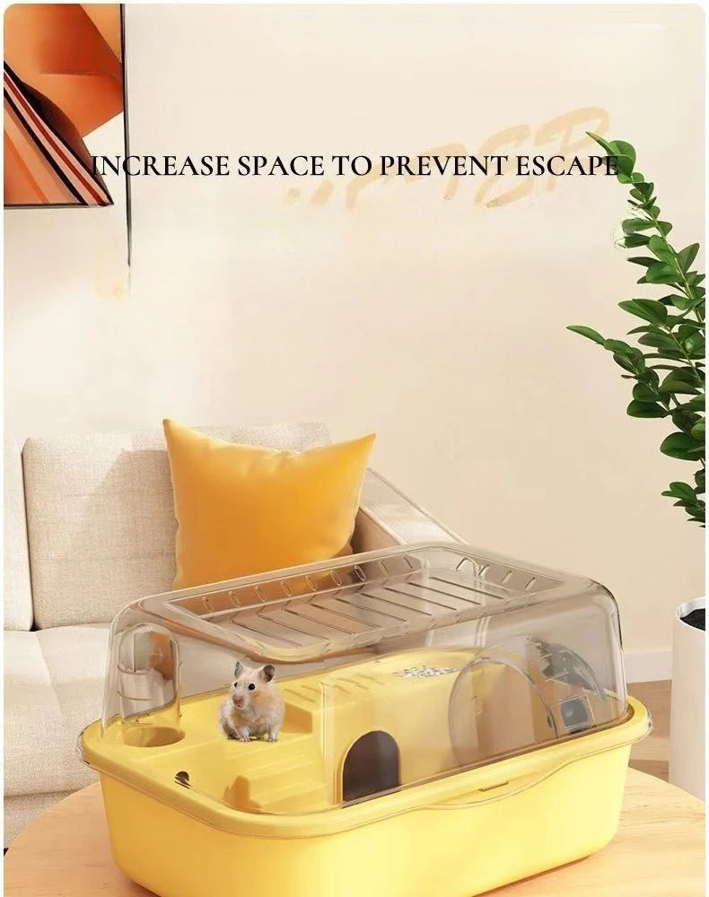 Large Hamster Cage with Acrylic Panels