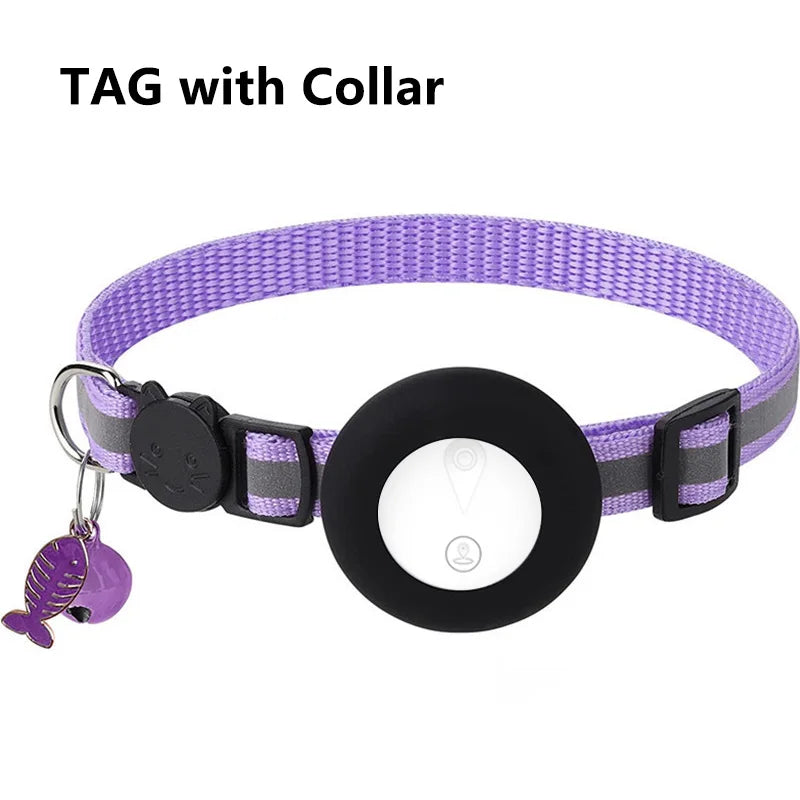 Pet Locator Tag with Optional Collar