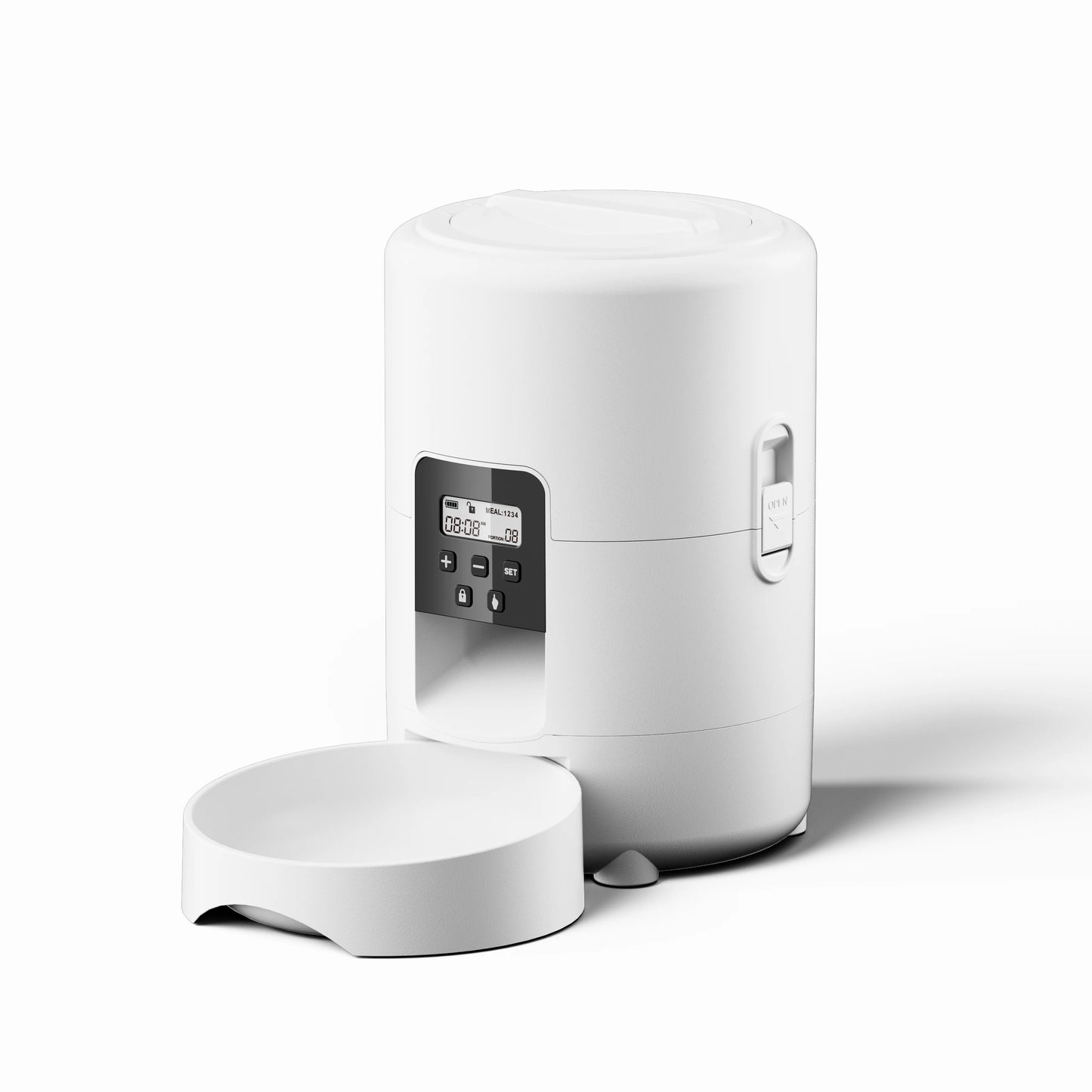 Distributeur automatique de nourriture pour chats 2 L avec vidéo, alimentation intelligente chronométrée et quantitative, gamelle pour chats, chiens et animaux de compagnie contrôlée par application