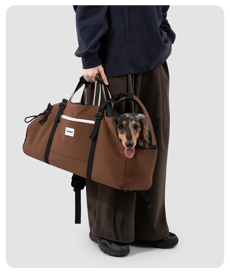 Long-Body Dog Carrier Backpack