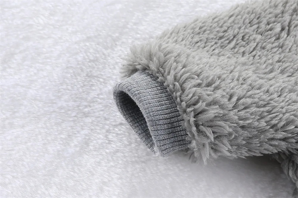 Plush Pet Sweatshirt for Cats & Small Dogs