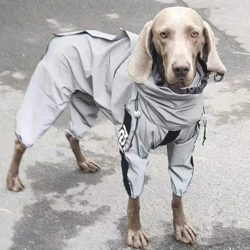 Waterproof Reflective Dog Jumpsuit Jacket with UV Sun Protection
