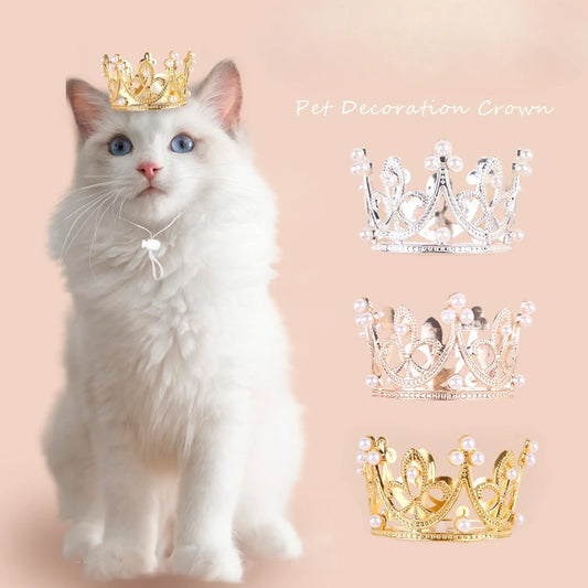 Pet Crown Headwear - Birthday Party Accessory