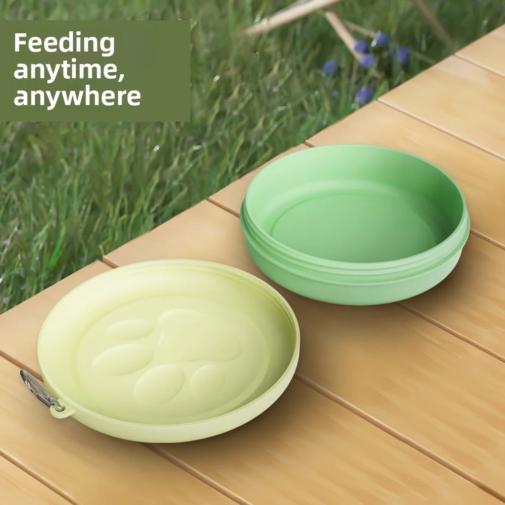 Portable Travel Bowl & Snack Box for Dogs