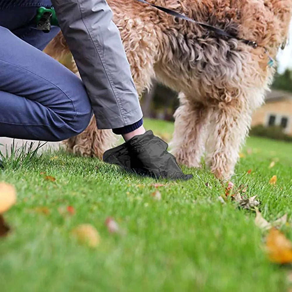 Sacs à déjections canines avec distributeur et attache pour laisse