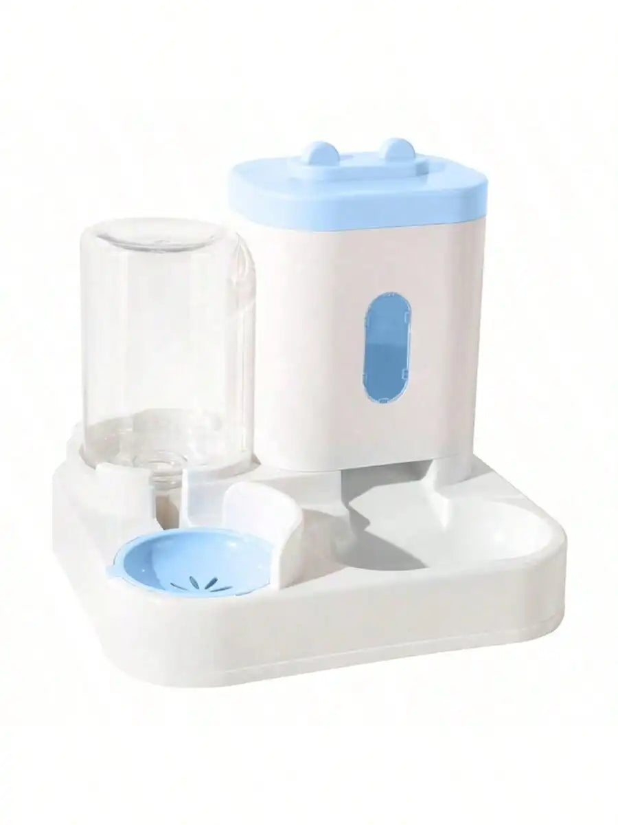 Gravity Cat Feeder & Water Dispenser