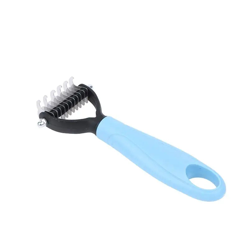 2-Sided Pet Deshedding & Dematting Brush