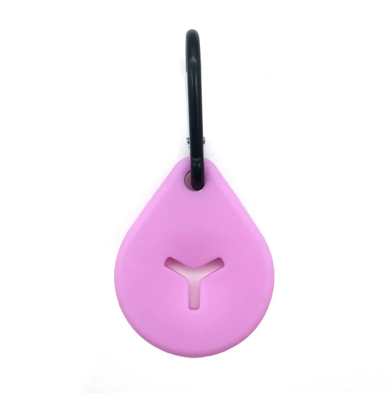 Dog Poop Bag Dispenser with Hands-Free Clip