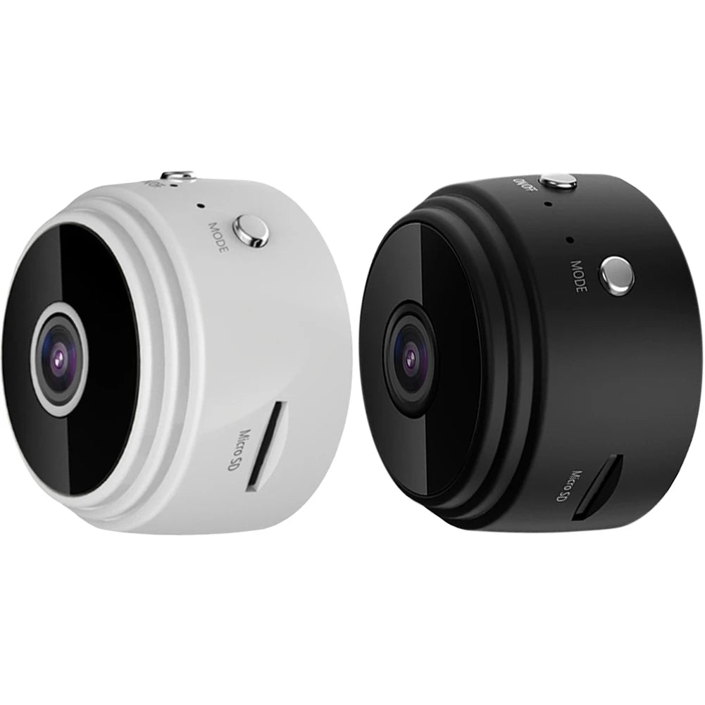 1080P WiFi Mini Camera with Night Vision & Magnetic Mount for Home, Pets & Cars