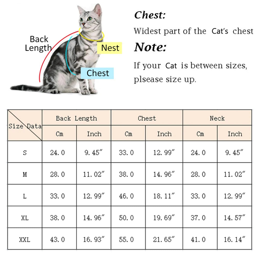 Fleece Vest Jacket for Cats & Small Dogs