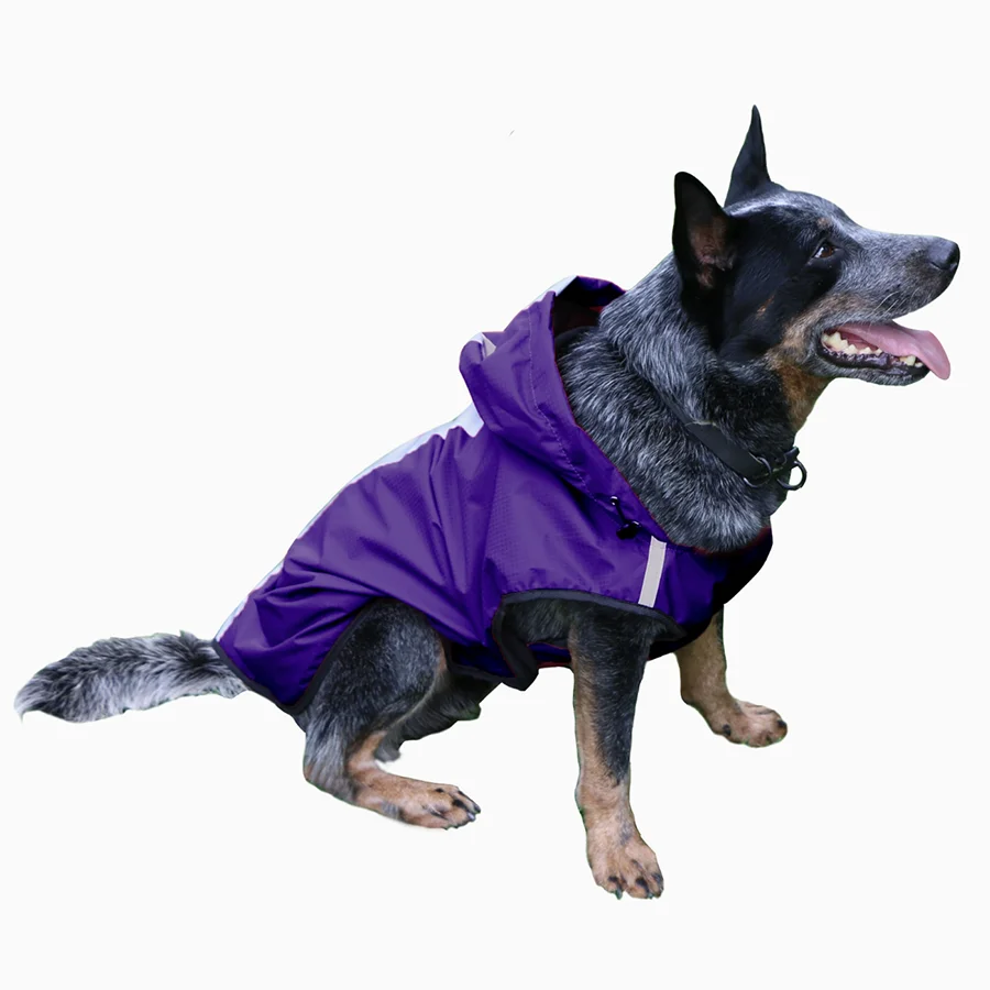 Reflective Waterproof Dog Raincoat Jacket