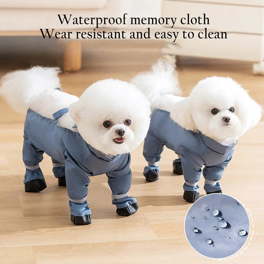 Waterproof Anti-Slip Dog Boots & Paw Protector Leggings