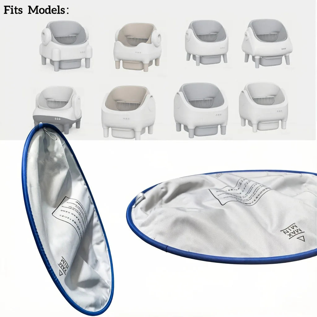 Waterproof Replacement Liner for Self-Cleaning Cat Litter Boxes