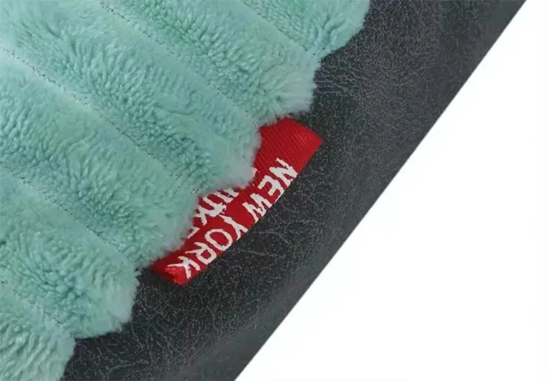 Corduroy Dog Bed Mat – Thick Washable Sofa Pad for Medium & Large Dogs