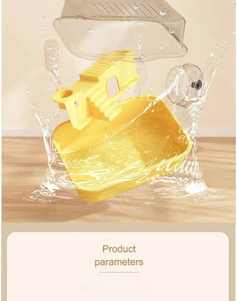 Large Hamster Cage with Acrylic Panels