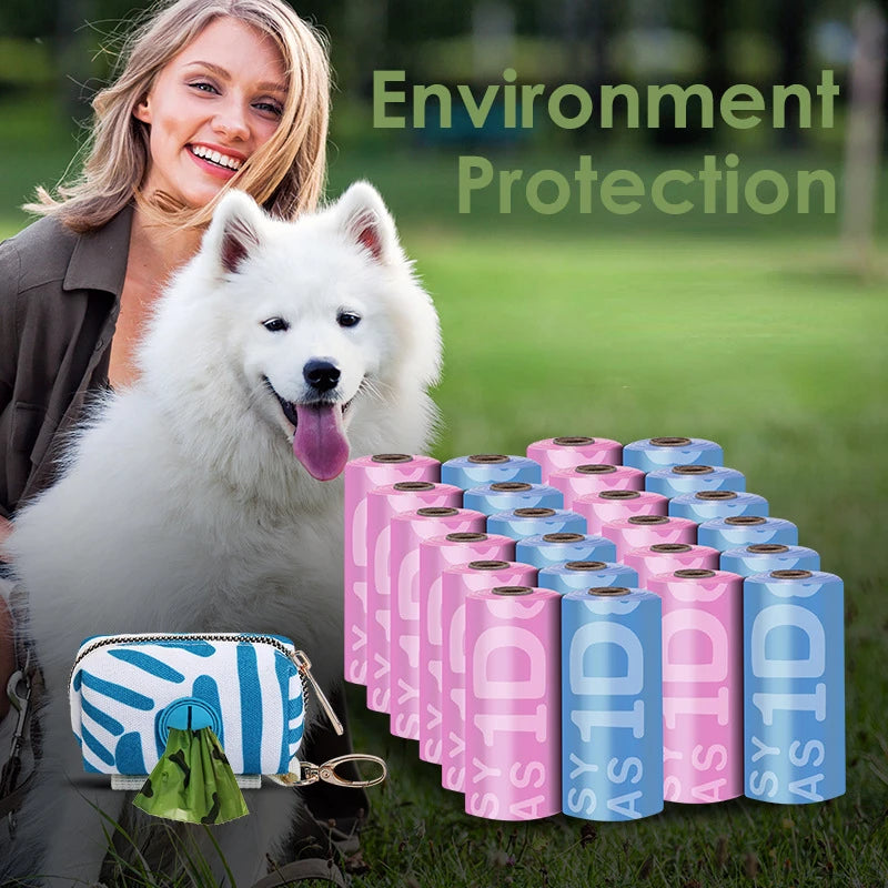 Biodegradable Dog Poop Bags with Dispenser