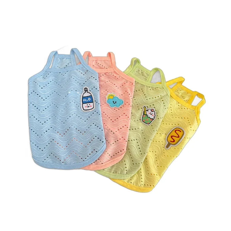 Breathable Dog Vest for Spring and Summer