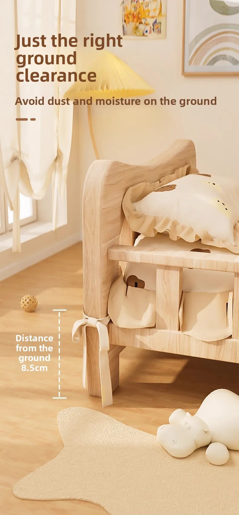 Solid Wood Pet Bed