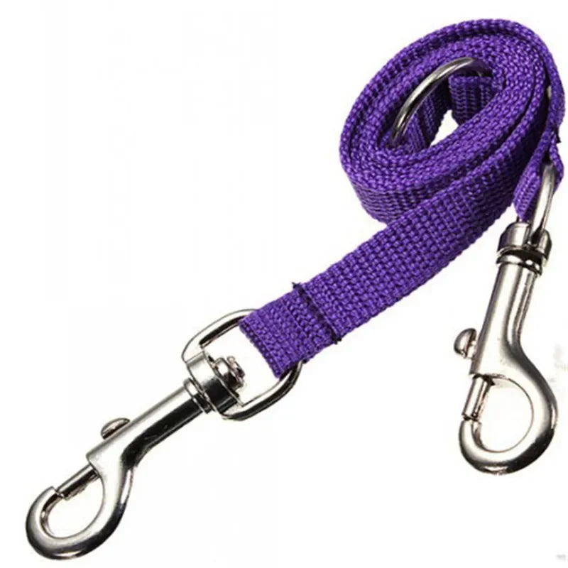 Double Dog Leash Coupler for Walking Two Dogs