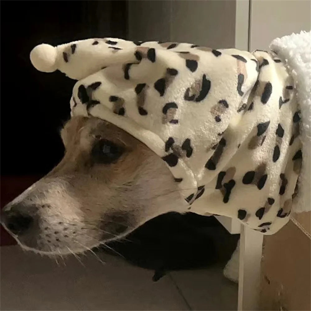 Fleece High-Neck Windproof Hat for Dogs & Cats