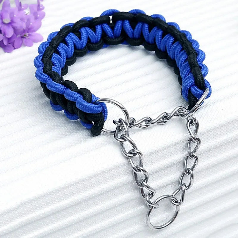 Durable Nylon Dog Collar for Medium to Large Dogs