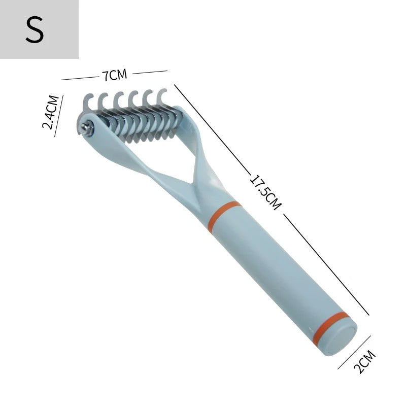 Stainless Steel Grooming Brush & De-shedding Comb for Dogs
