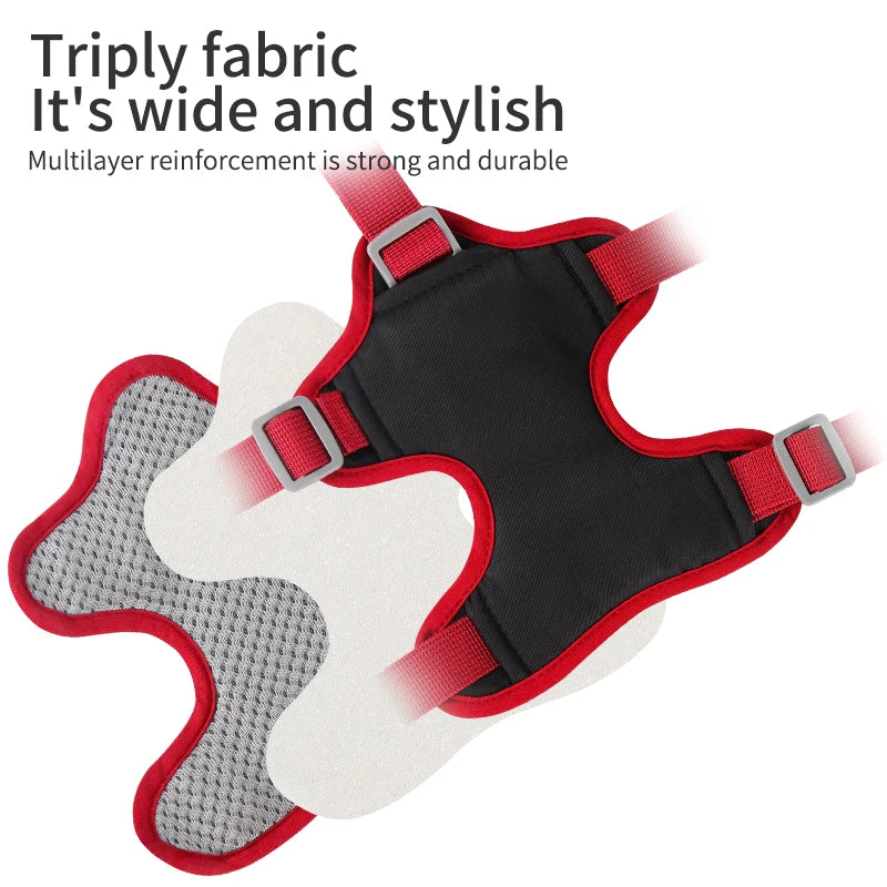 No Pull French Bulldog Harness with Grip Pet Outdoor Walking Supplies for Small Medium Dogs Reflective Strong Dog Harnesses