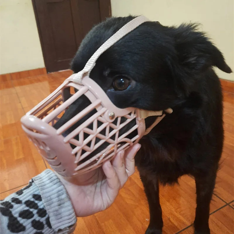Adjustable Basket Muzzle for Dogs — 7 Sizes
