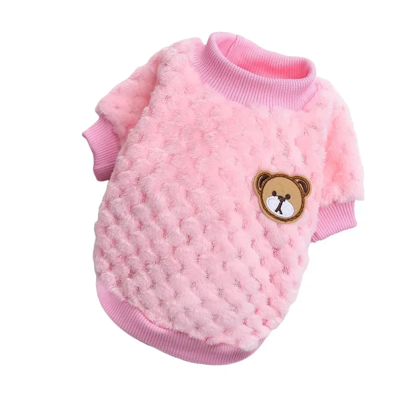 Manteau pull chaud pour chiot | Pull d'automne-hiver pour chiens et chats de petite taille