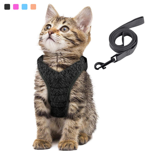 Anti-Escape Kitten Harness & Leash Set