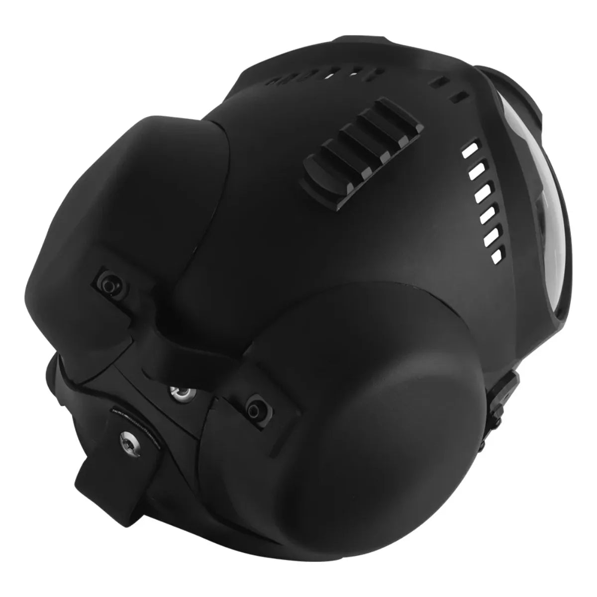 K9 Tactical Dog Helmet with Dual Goggles for Medium & Large Working Dogs