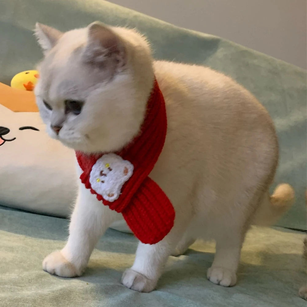 Printed Neck Scarf for Cats & Small Dogs