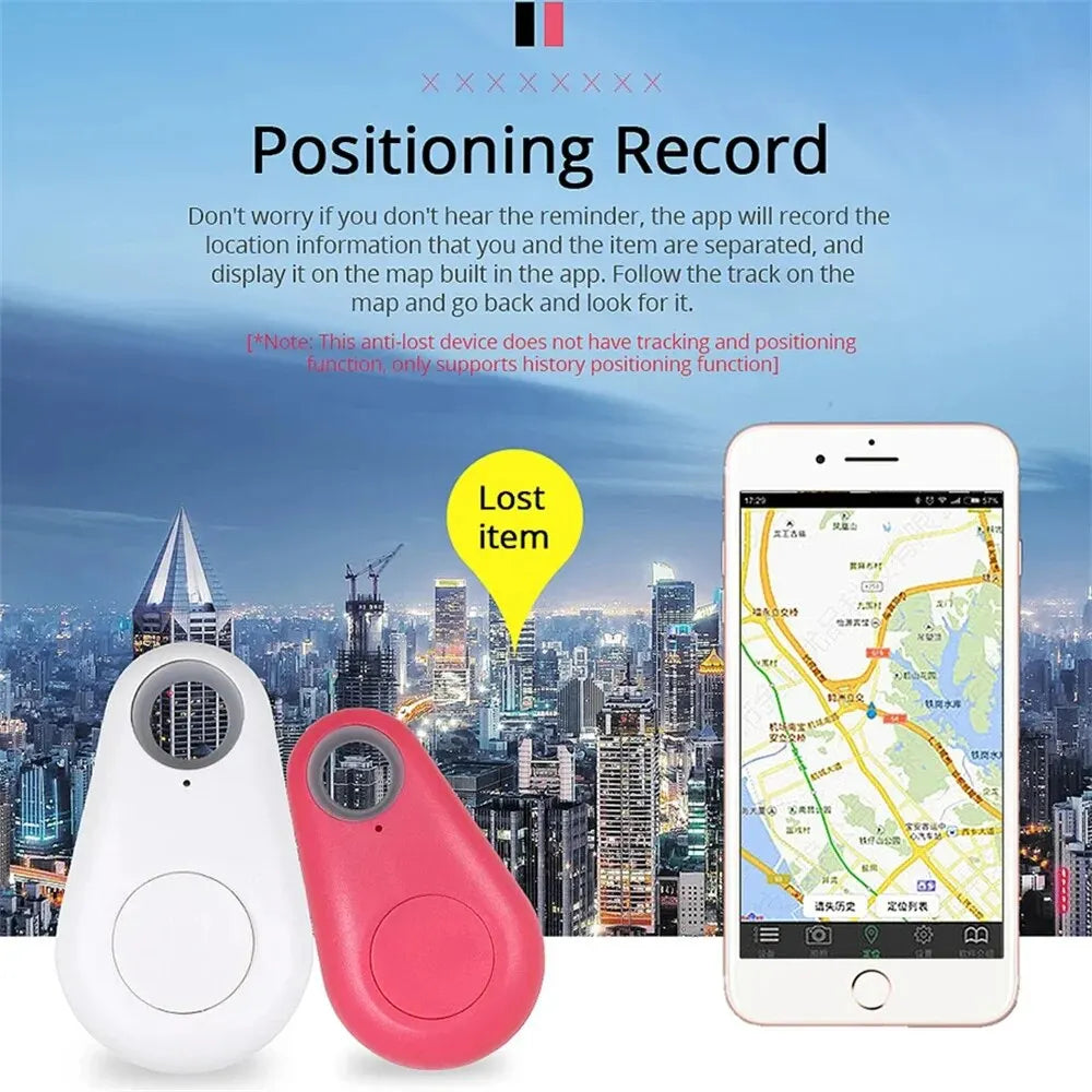 S03 Mini Bluetooth Tracker with Selfie Shutter & Voice Recording