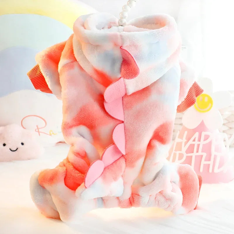 Dinosaur & Animal Costume Jumpsuit for Small Dogs & Cats