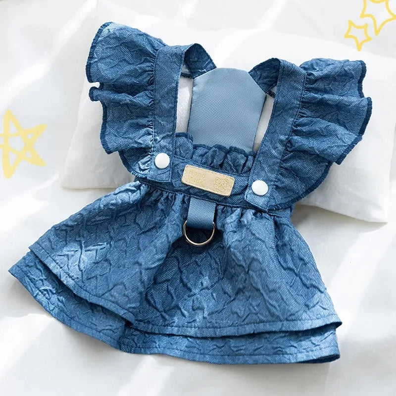 Robe d'été pour chien - Vêtements légers pour animaux de compagnie