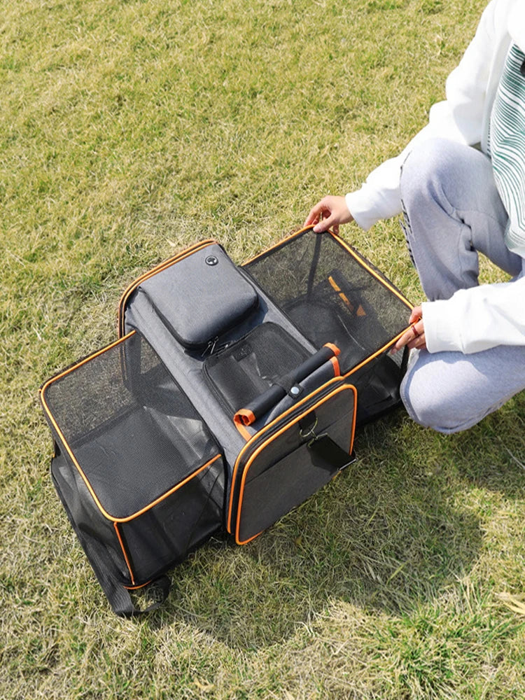 Foldable Large Capacity Pet Carrier Bag