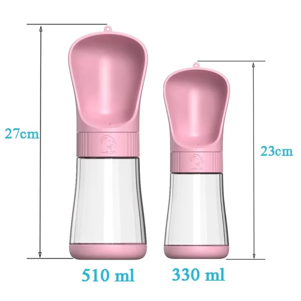 Portable Dog Water Bottle (330ml/510ml)