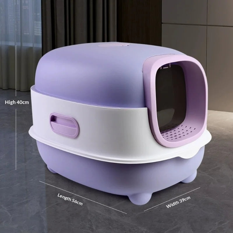 Smart App-Controlled Self-Cleaning Cat Litter Box XXL with UV Sterilisation & Odour Control