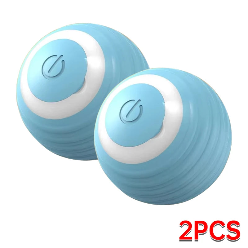 Automatic Rolling Cat Ball with Touch-Activated Play