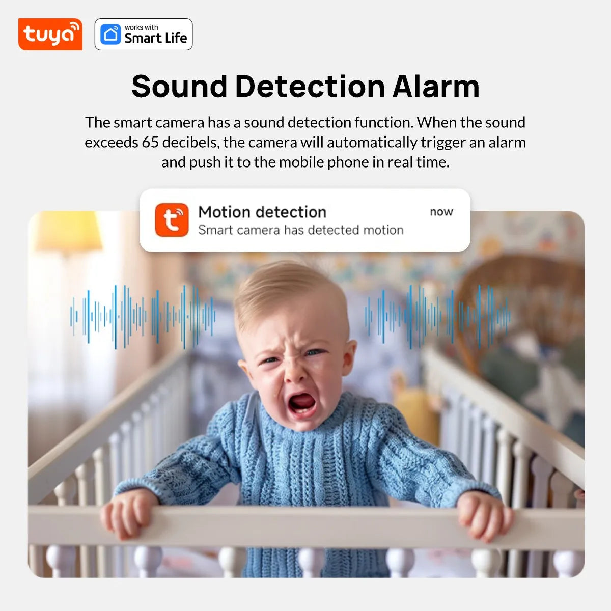 Smart WiFi Security Camera — Indoor & Outdoor with Colour Night Vision