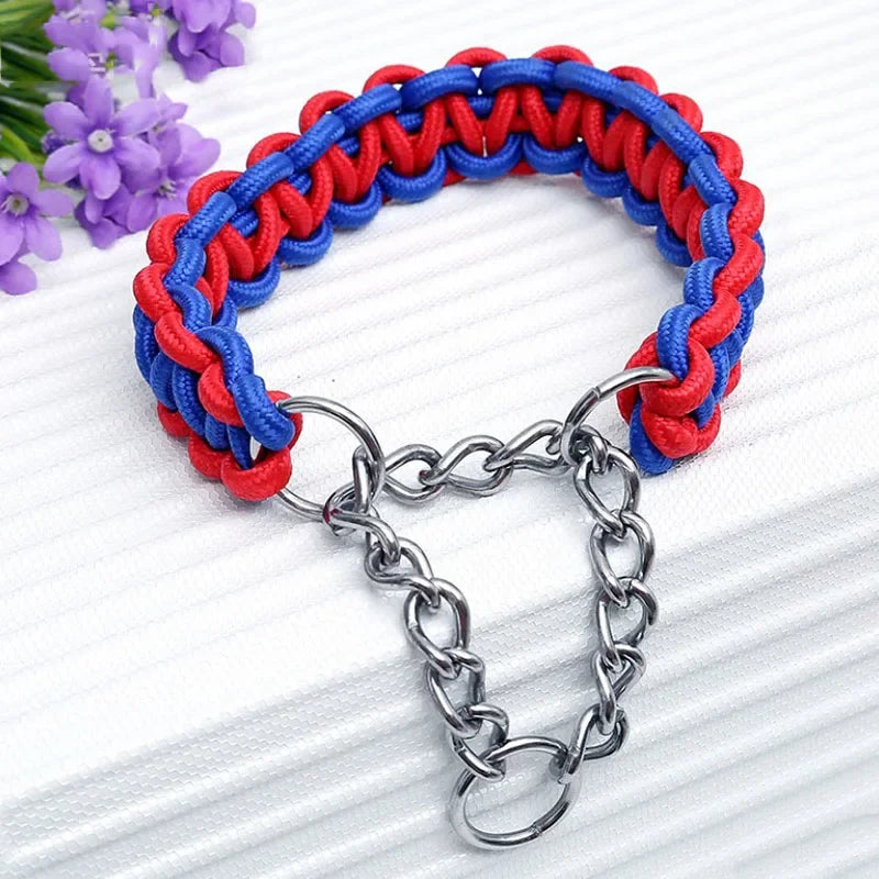 Durable Nylon Dog Collar for Medium to Large Dogs