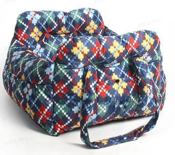 Washable Dog Car Travel Bed