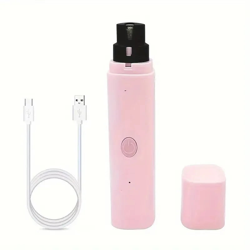 Quiet Pet Nail Grinder with Safety Guard & LED Light
