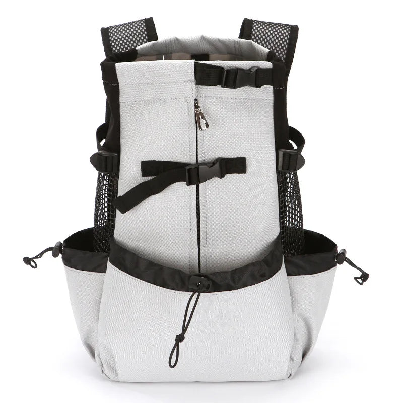 Breathable Nylon Dog Carrier Backpack for Small & Medium Dogs