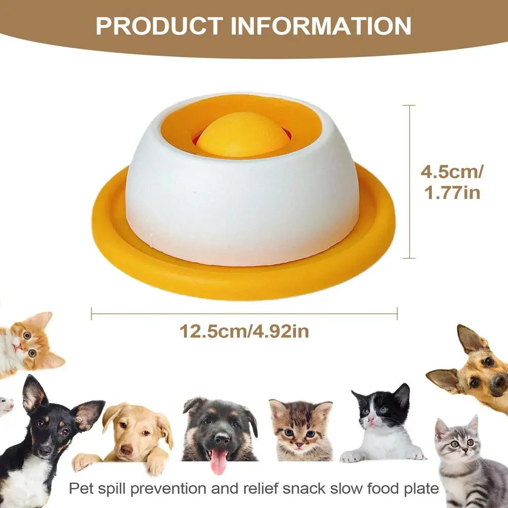 Slow Feeder Lick Mat & Puzzle Toy for Dogs & Cats