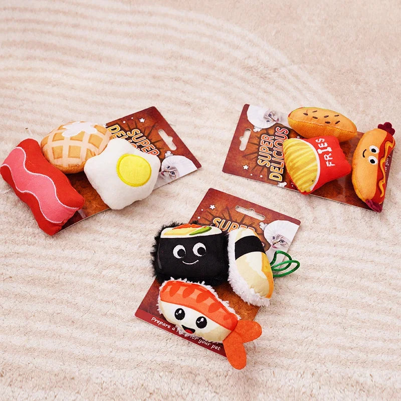 Bite-Resistant Plush Catnip Toy